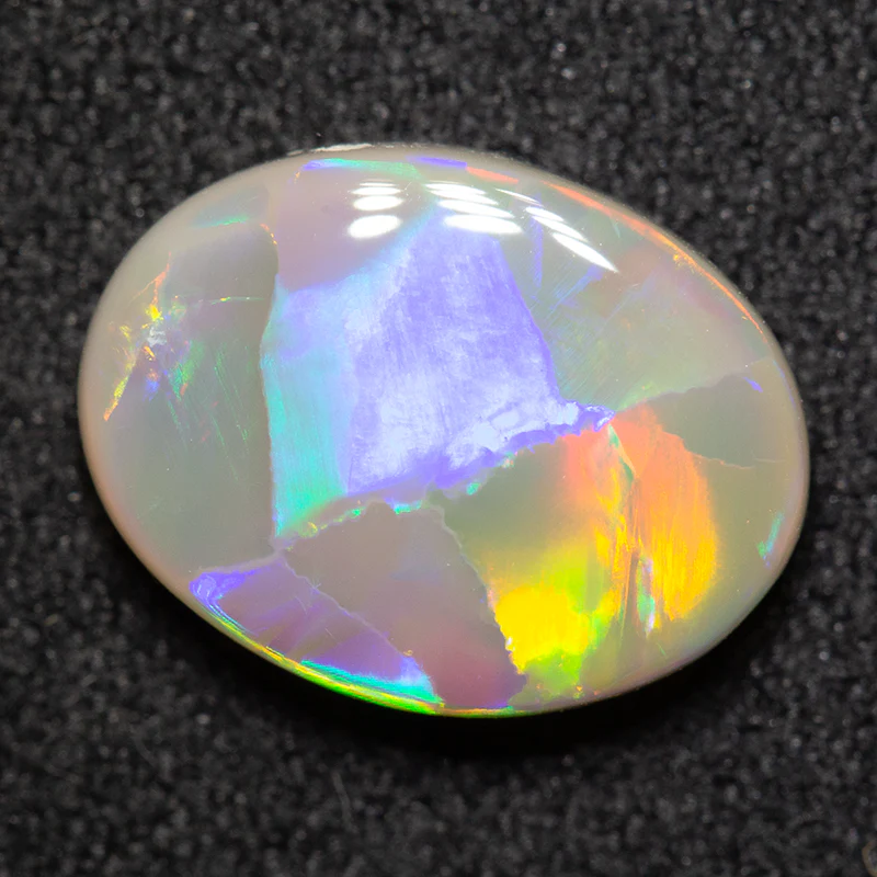 2.53 ct dark opal 11.8x8.9x3.5mm