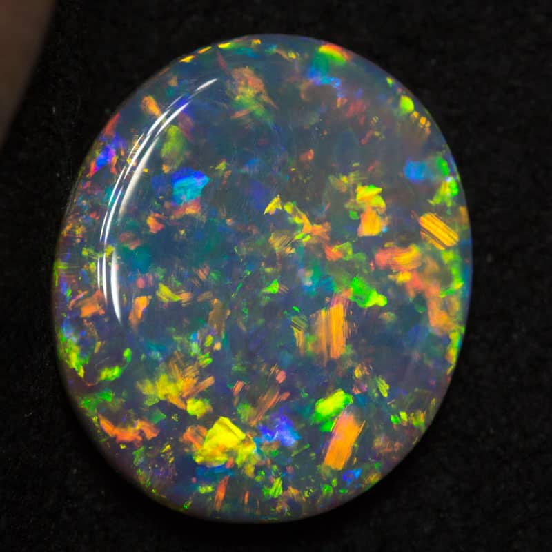 2.58 ct gem crystal opal 12.7x10.8x2.6mm
