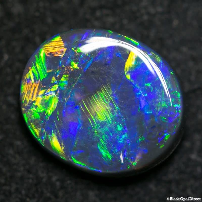 2.64 ct black opal 11.5x9.5x4mm