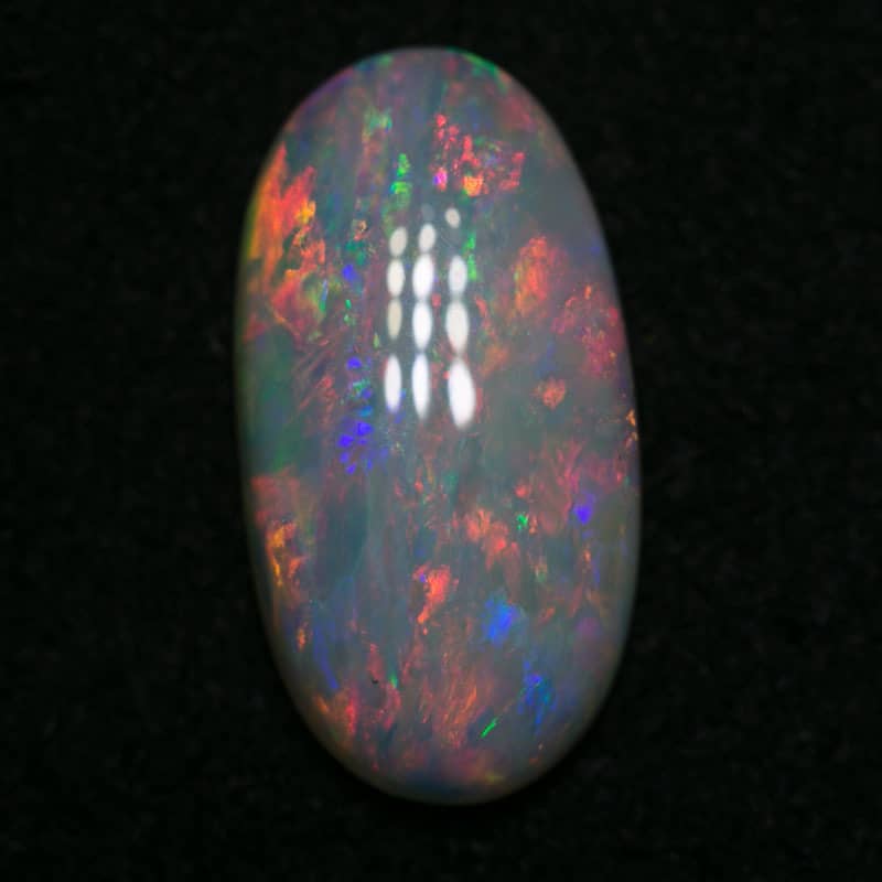 2.78 ct white opal 14x7x3mm