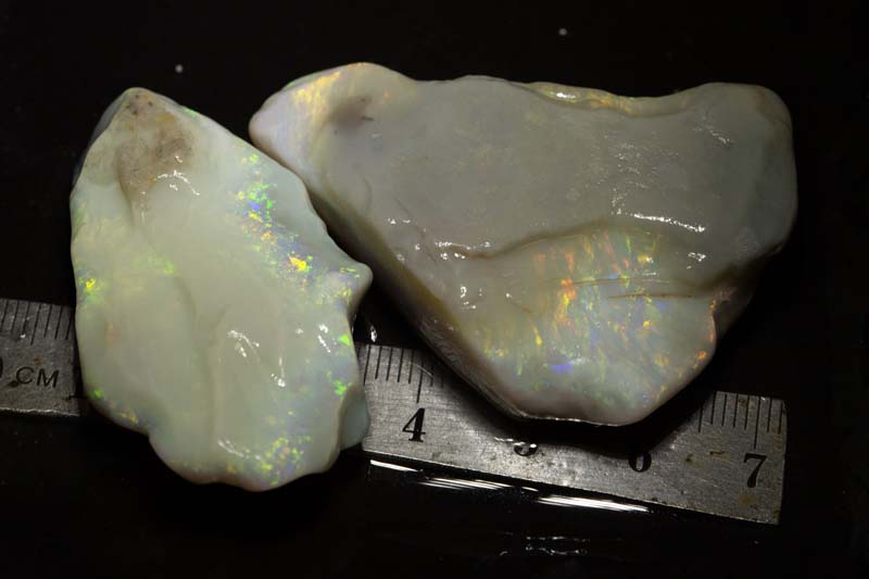 200 ct rough opal parcel 2pc