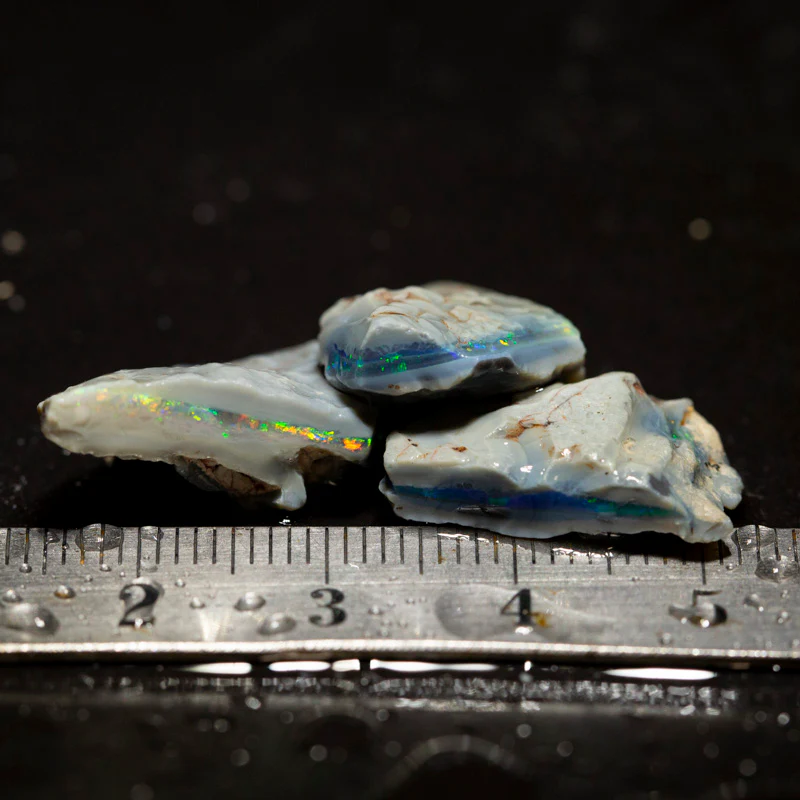 21 ct rough opal parcel 3pc
