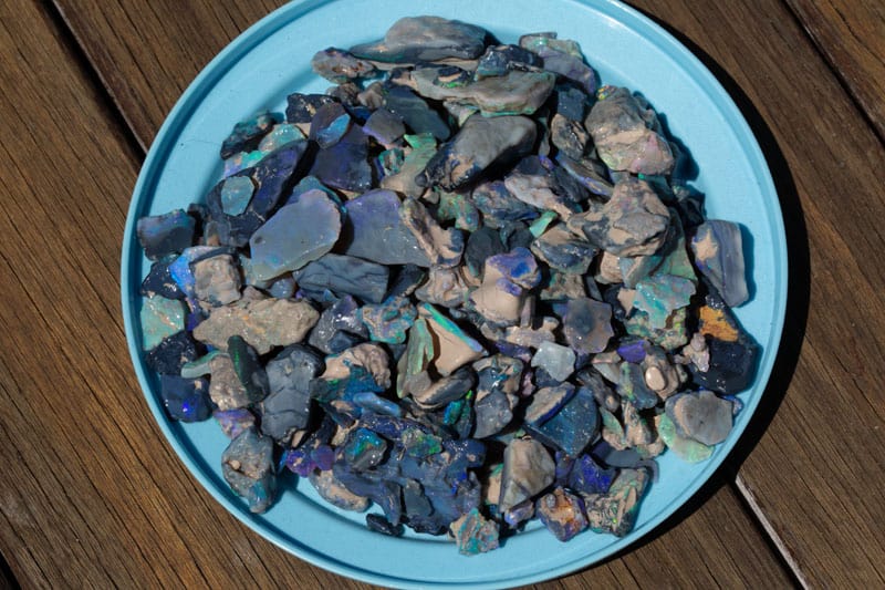2110 ct rough opal parcel