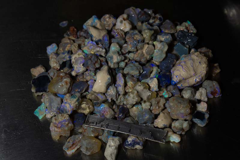 2244 ct rough opal parcel