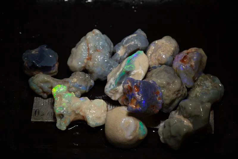 229 ct rough opal parcel
