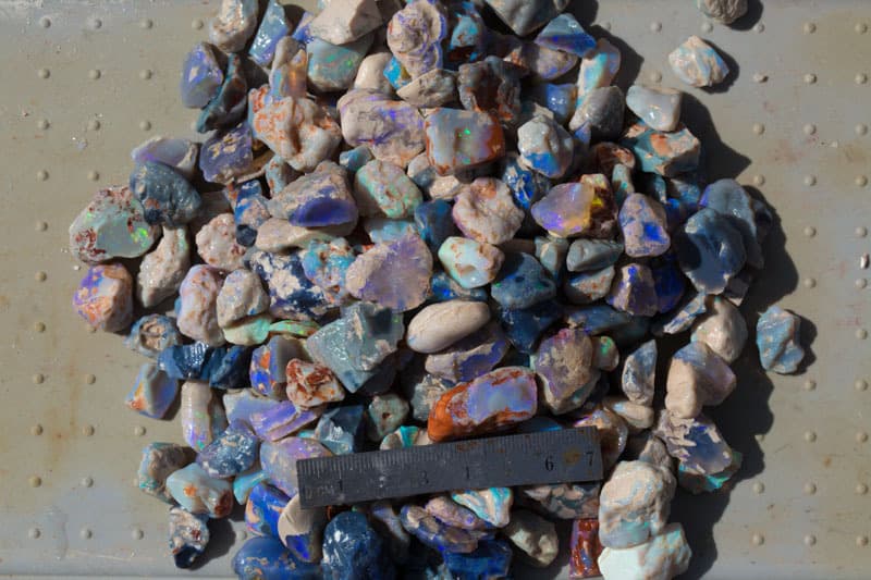 2300 ct rough opal parcel