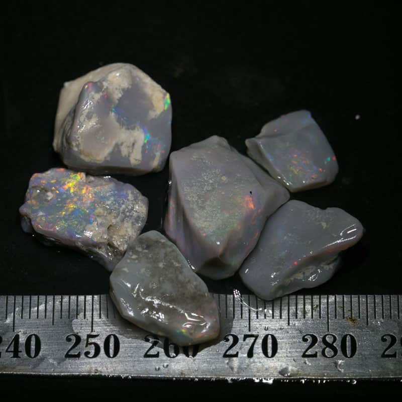 24 ct rough opal parcel