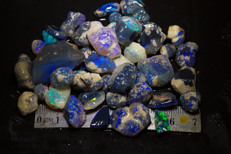 240 ct rough opal parcel 43 pieces