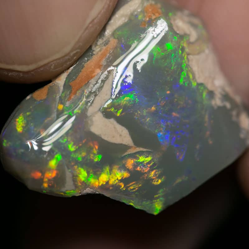 25.00 ct rough opal piece 23mm across