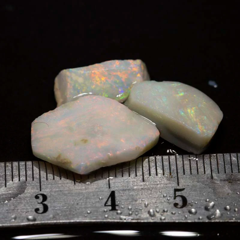 26.00 ct rough opal parcel 3pc