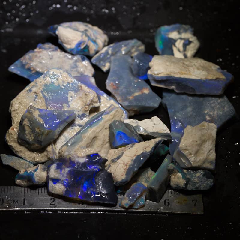 280 ct rough opal parcel 25 pieces