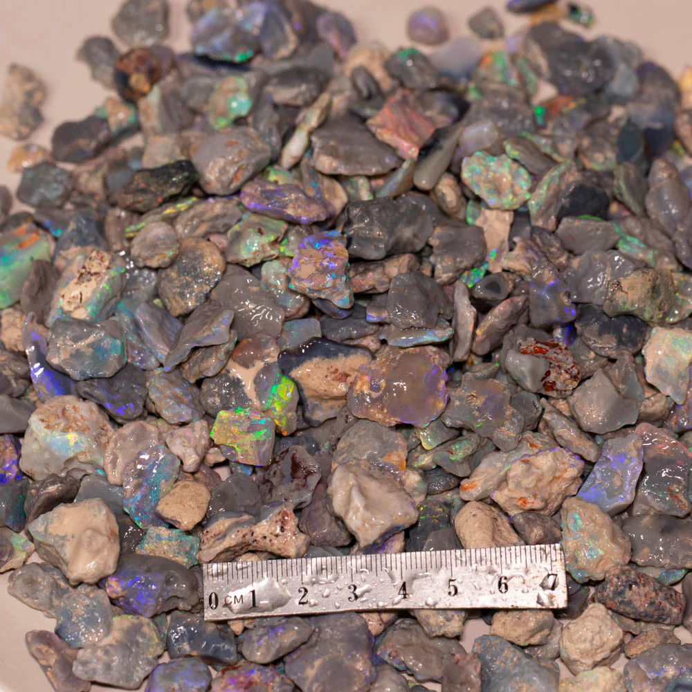 2860 ct rough opal parcel
