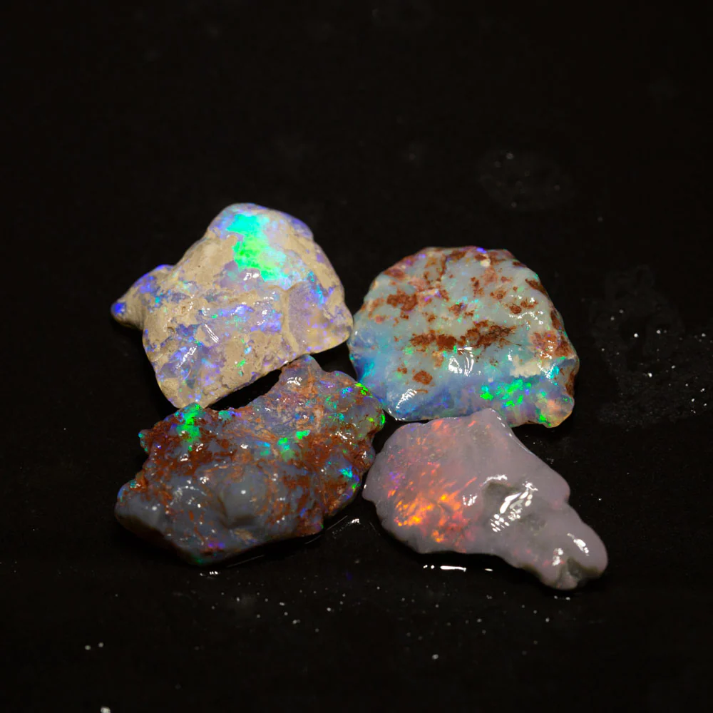 29 ct rough opal parcel 4pc