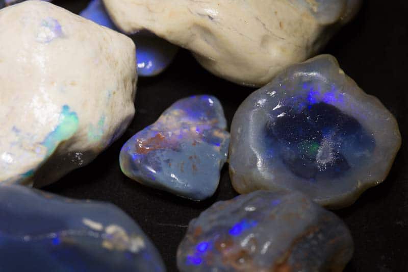 291 ct rough opal parcel for beginners
