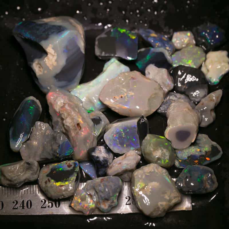 292 ct rough opal parcel 31 pieces