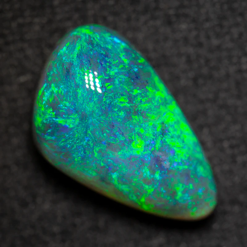 3.39 ct black opal 13x8x6.2mm