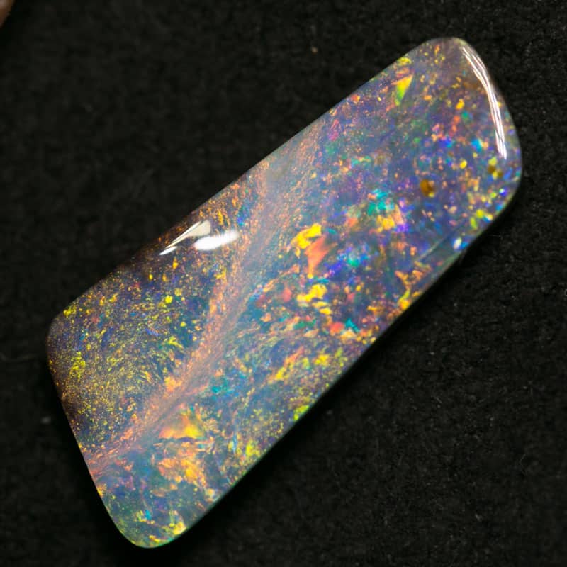 3.40 ct boulder opal 16x7x3mm