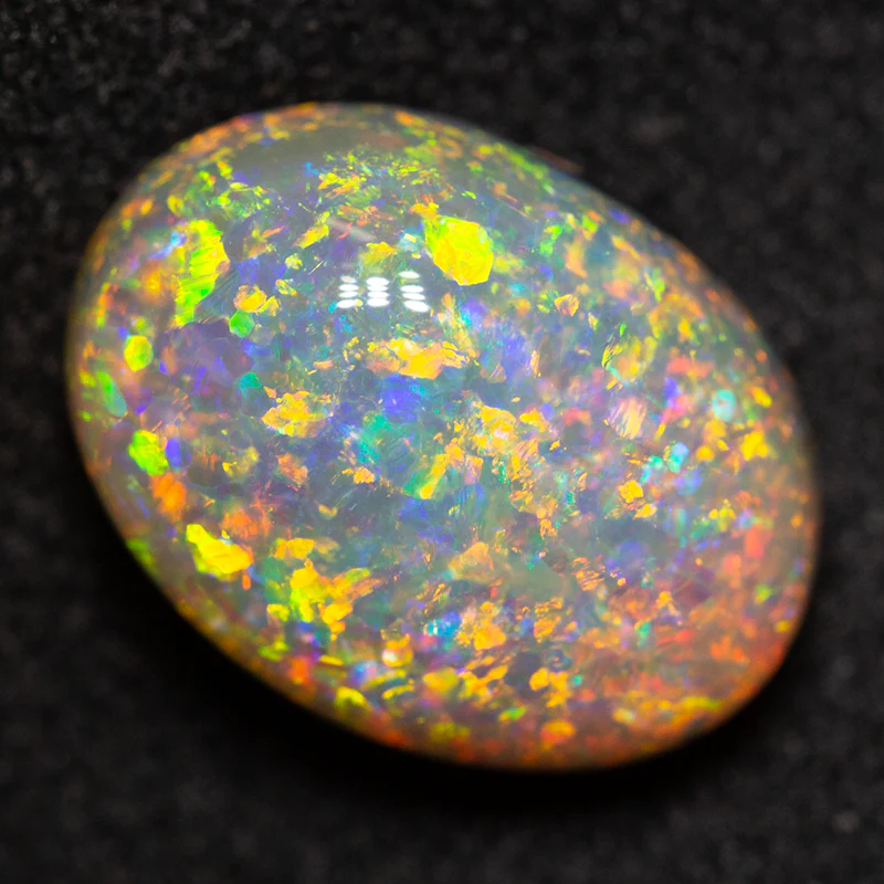 3.60 ct dark opal 11.6x8.5x5.9mm