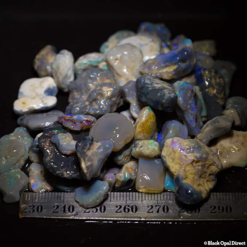 316 ct rough opal parcel for beginners