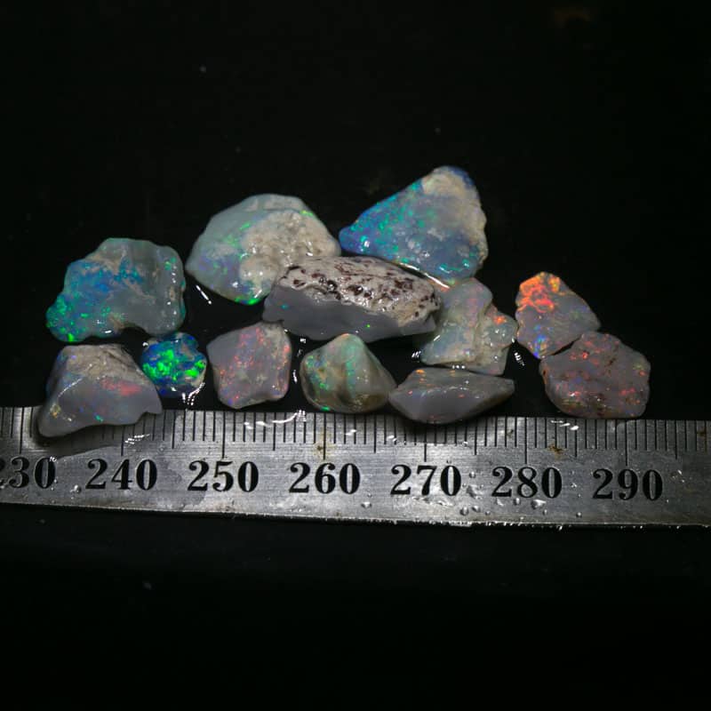 32 ct rough opal parcel