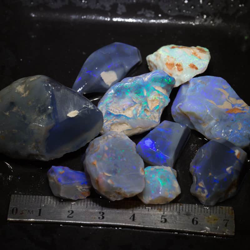 325 ct rough opal parcel 10 pieces