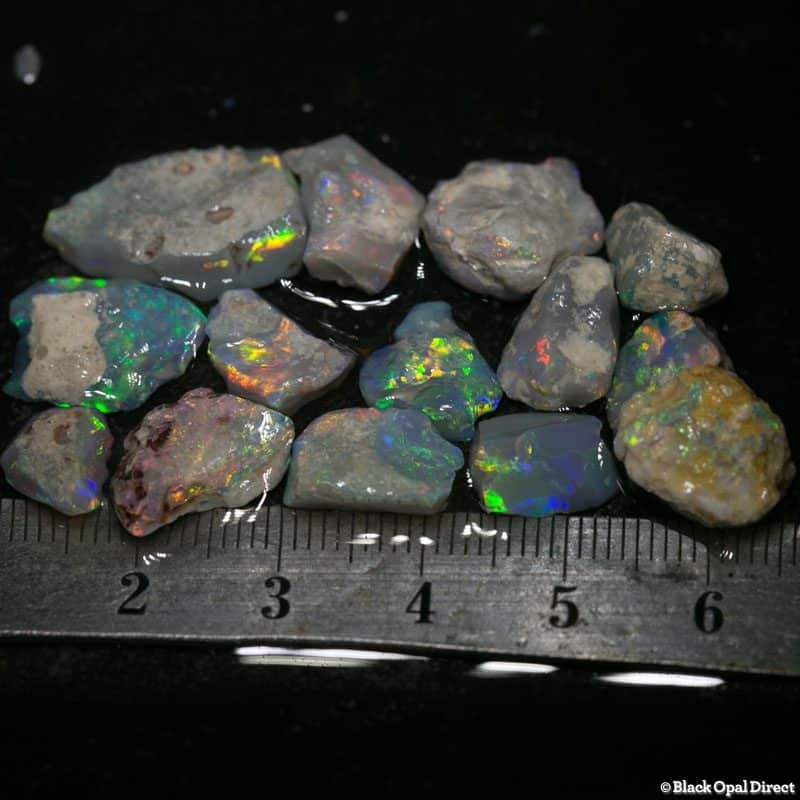 38 ct rough opal parcel