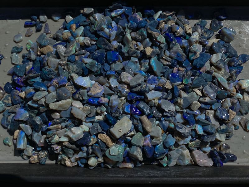 3550 ct rough opal parcel