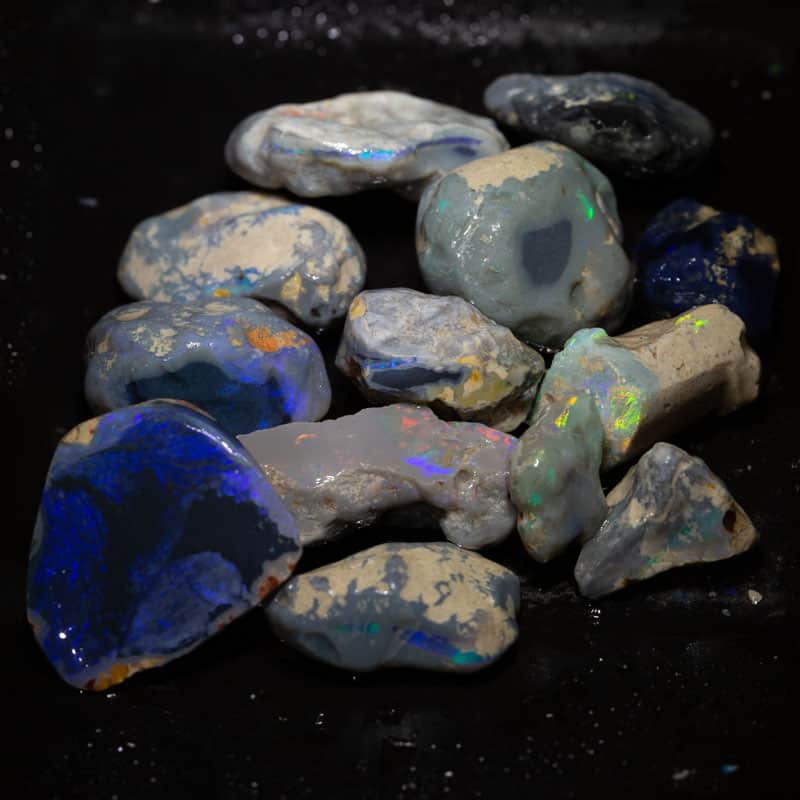 358 ct rough opal parcel