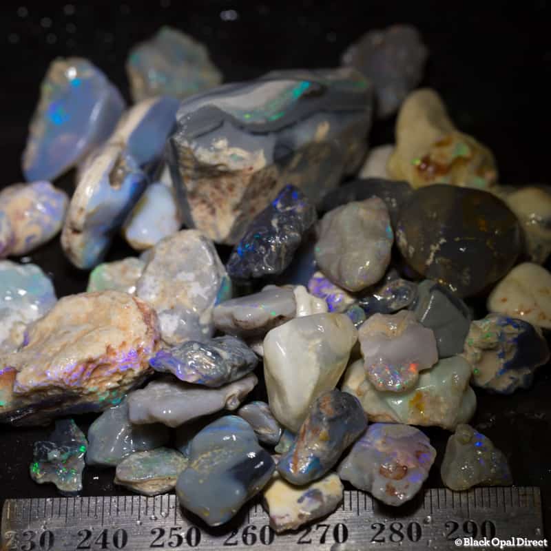 396 ct rough opal parcel for beginners