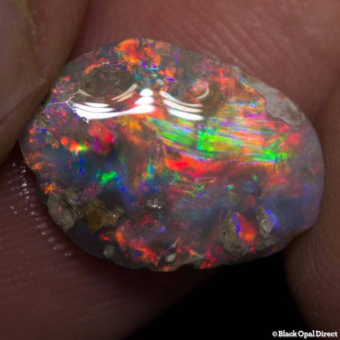 4.02 ct rubbed opal piece 16mm across