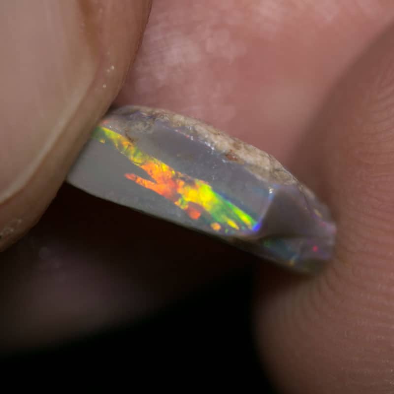 4.32 ct rough opal piece 13mm across