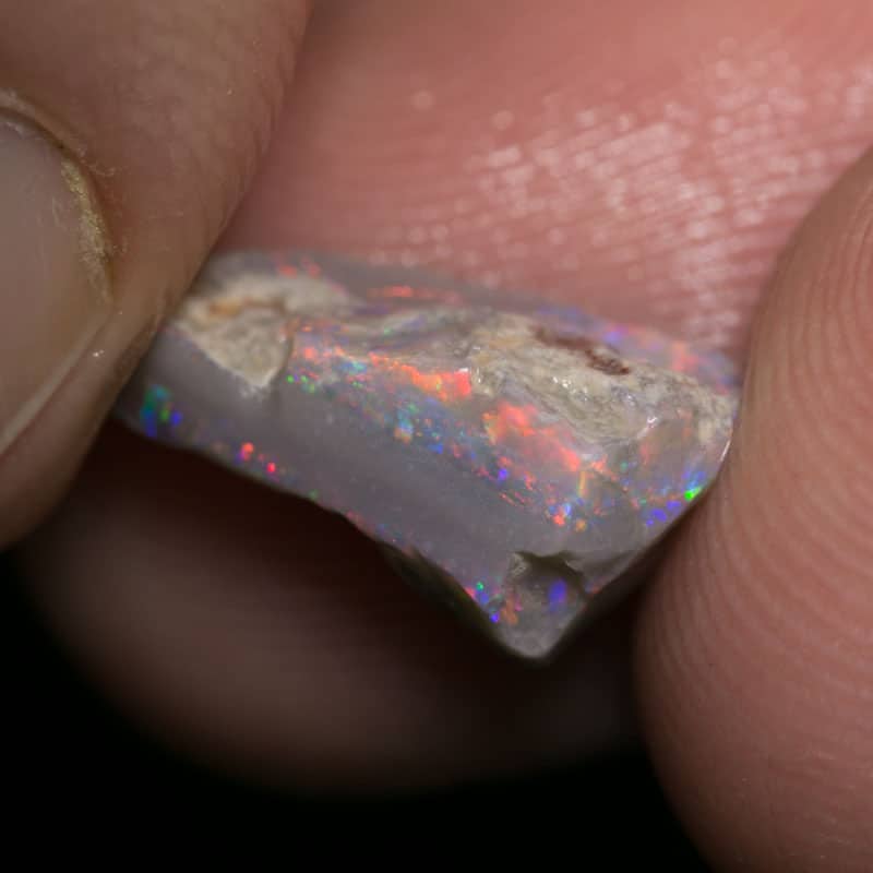4.33 ct rough opal piece 14mm across