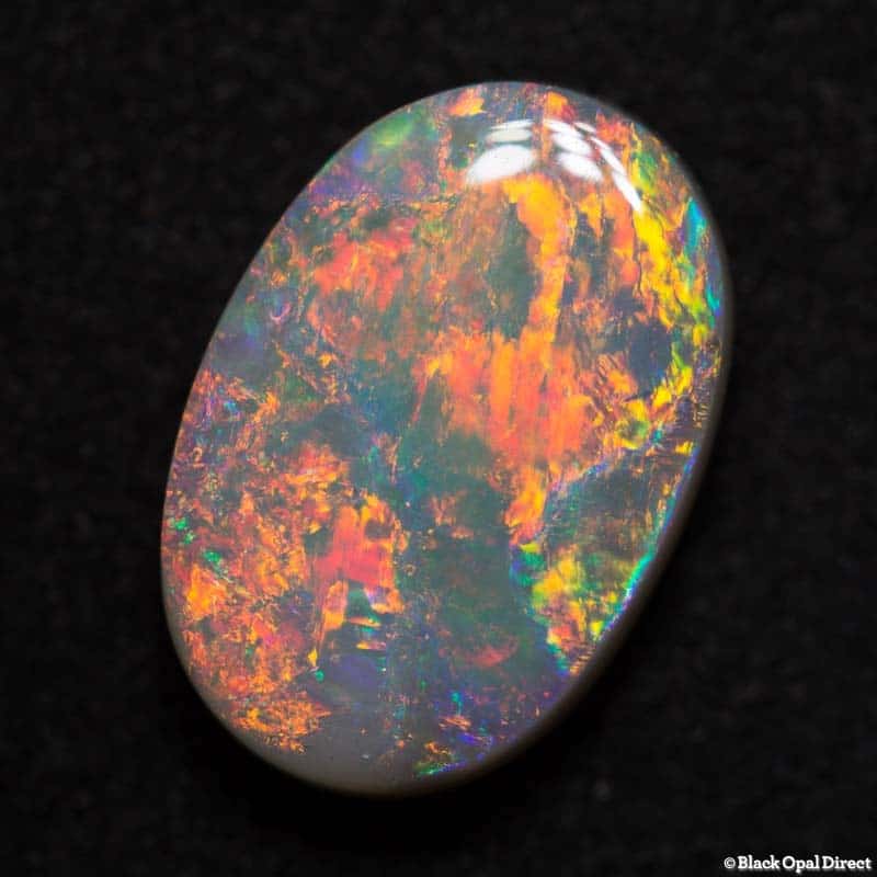4.63 ct white opal 14x10x5mm