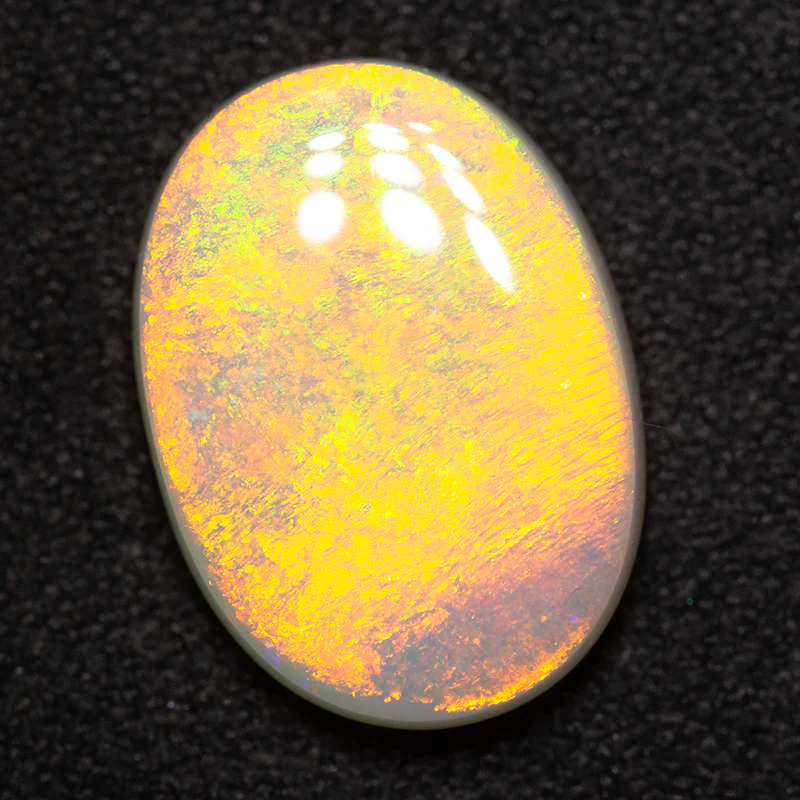 4.65 ct dark opal 15x10.8x3.9mm
