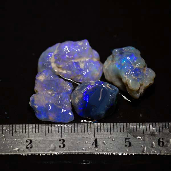 41 ct rough opal parcel 4pc