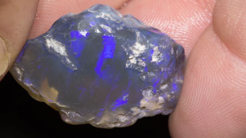 44.41 ct rough opal piece 35mm across