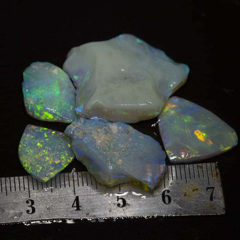 44 ct rough opal parcel 5pc