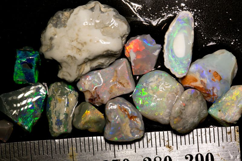 45 ct rough opal parcel