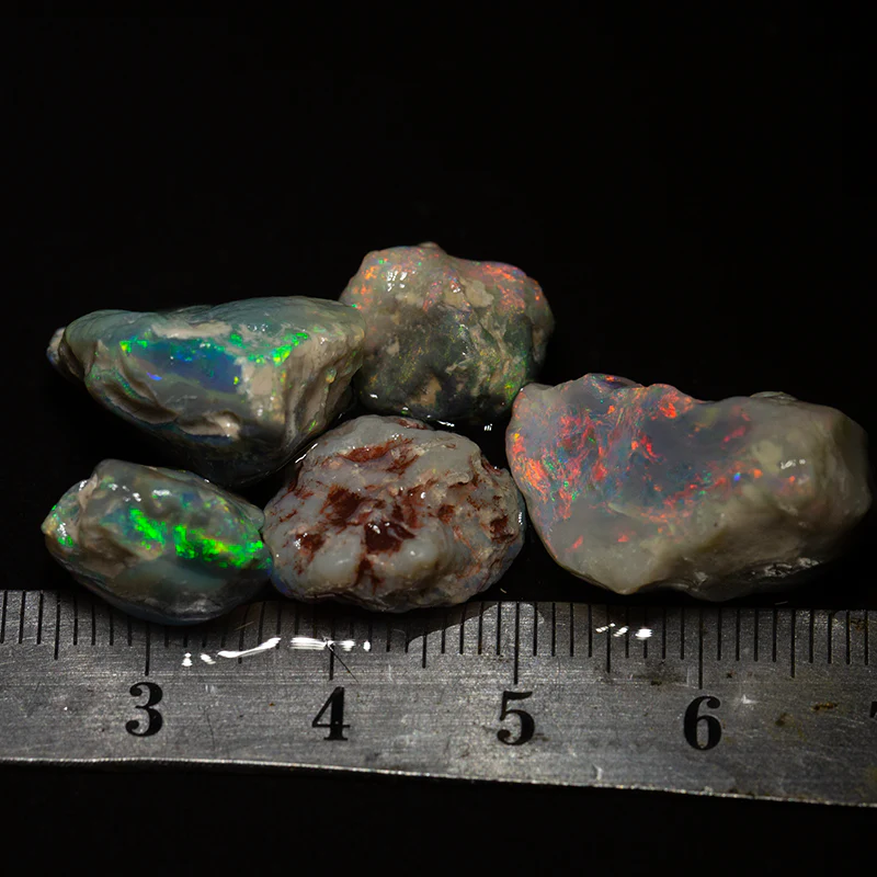 46 ct rough opal parcel 5pc