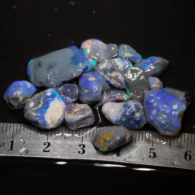 47 ct rough opal parcel 18pc
