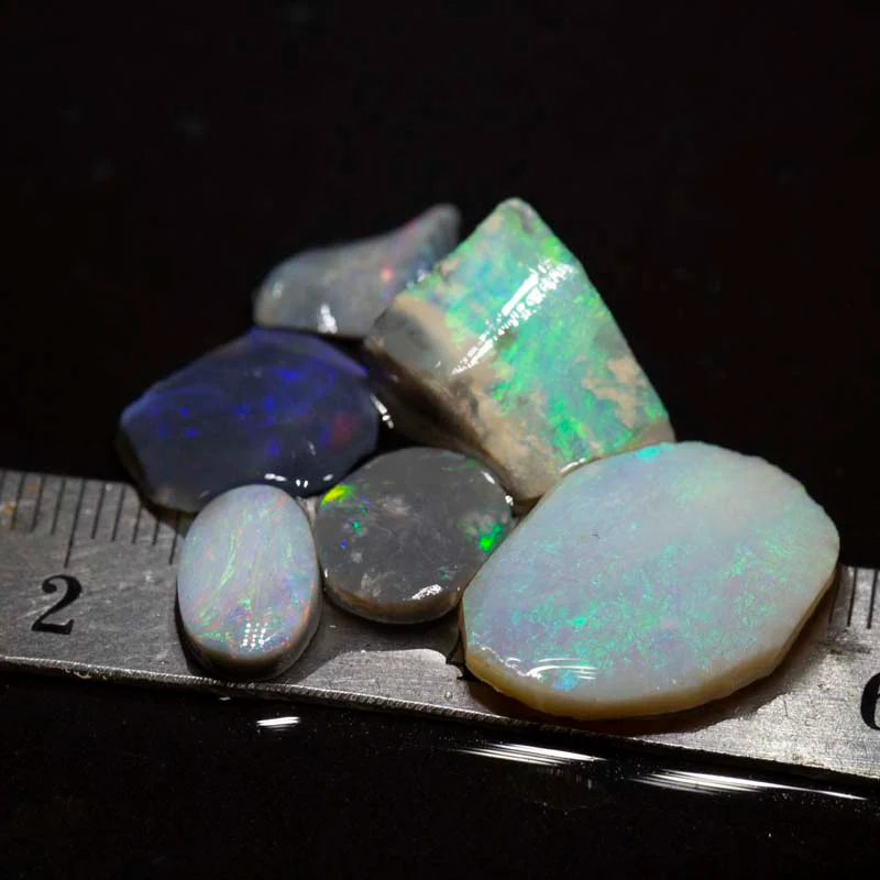 48.00 ct rough opal parcel 6pc