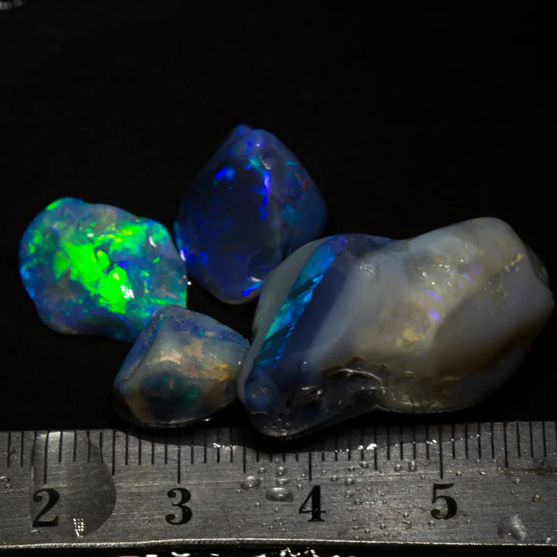 48 ct rough opal parcel 4pc