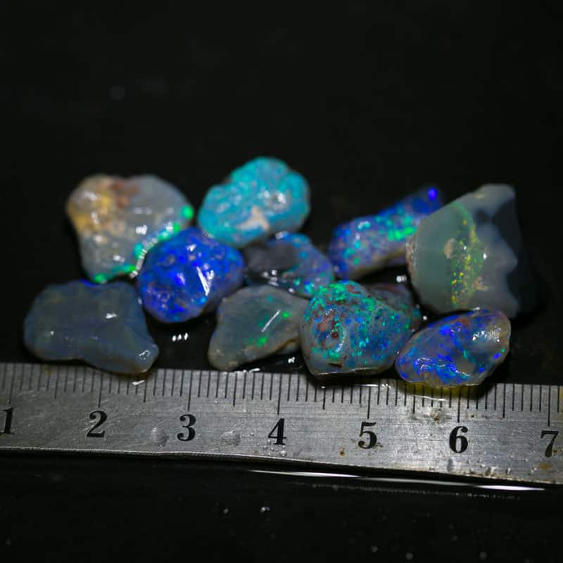 50 ct rough opal parcel 10 pieces