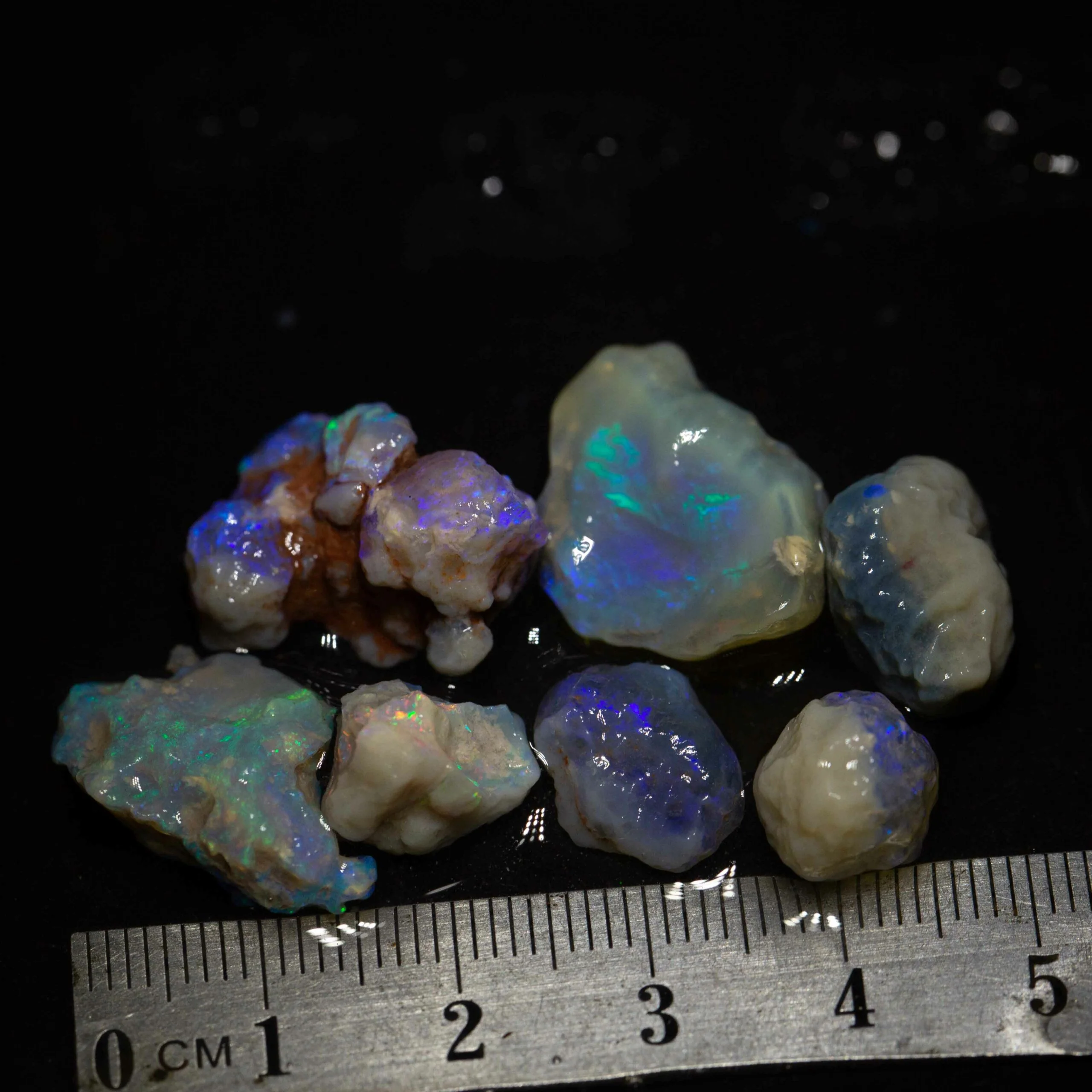 50 ct rough opal parcel 7pc