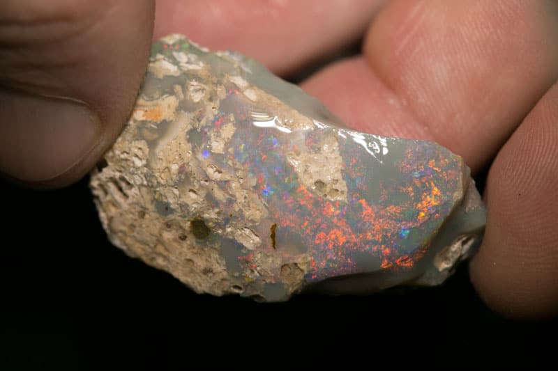 51 ct rough opal piece 44mm across