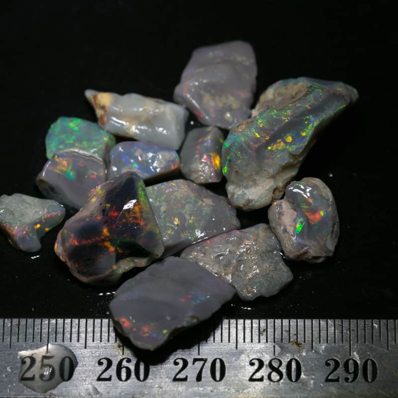 53 ct rough opal parcel