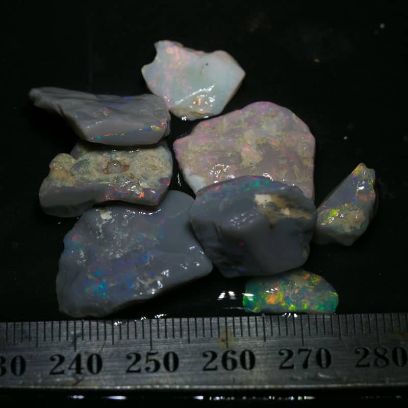 55 ct rough opal parcel