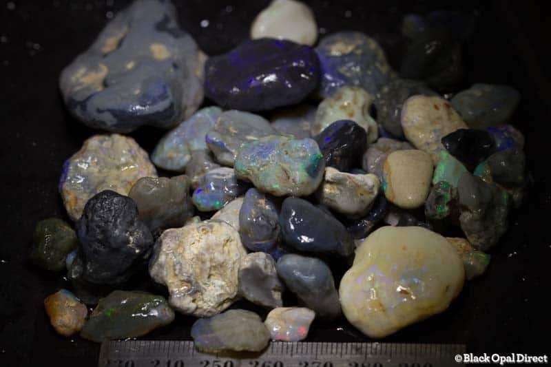 551 ct rough opal parcel for beginners