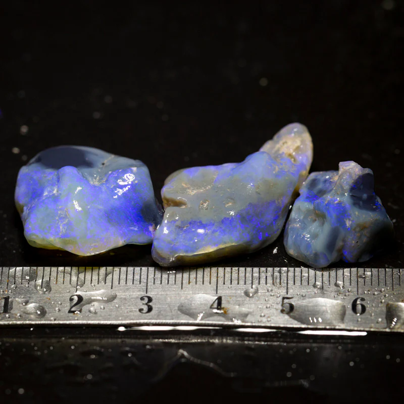 58 ct rough opal parcel 3pc