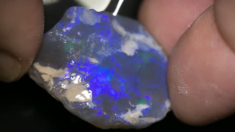 59 ct rough opal piece 33mm across